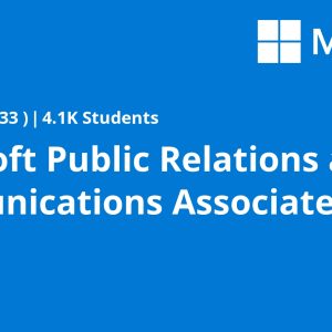 Microsoft Public Relations and Communications Associate