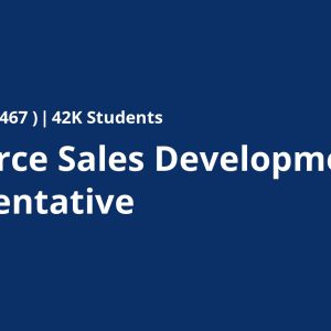 Salesforce Sales Development Representative
