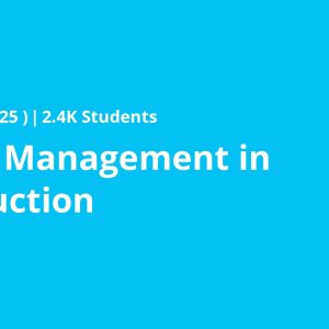 Project Management in Construction