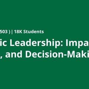 Strategic Leadership: Impact, Change, and Decision-Making