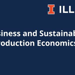 Agribusiness and Sustainable Food Production Economics
