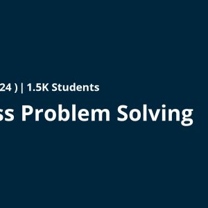 Business Problem Solving