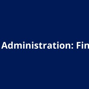 Church Administration: Finance