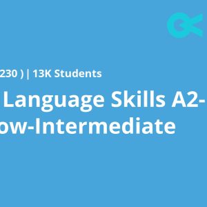 English Language Skills A2-B1 CEFR: Low-Intermediate
