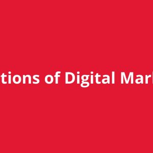 Foundations of Digital Marketing