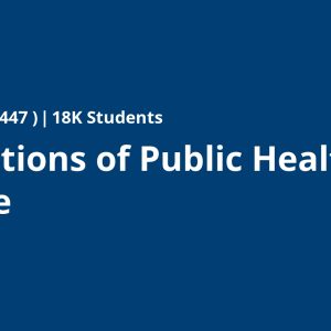 Foundations of Public Health Practice