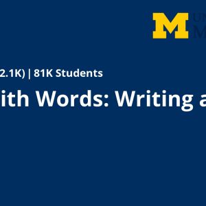 Good with Words: Writing and Editing