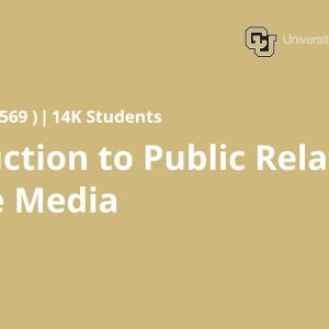 Introduction to Public Relations and the Media