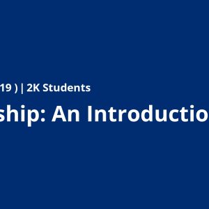 Leadership: An Introduction