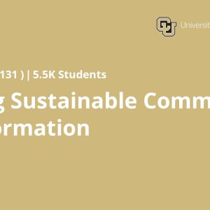 Leading Sustainable Community Transformation