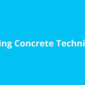 Mastering Concrete Techniques