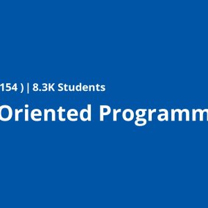 Object Oriented Programming