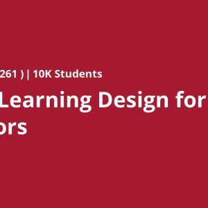 Online Learning Design for Educators