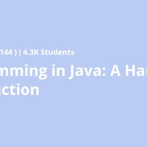 Programming in Java: A Hands-on Introduction