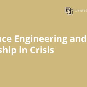 Resilience Engineering and Leadership in Crisis