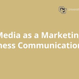 Social Media as a Marketing Tool in Business Communication