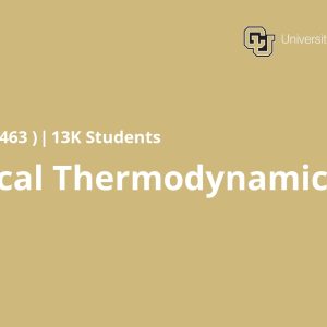 Statistical Thermodynamics