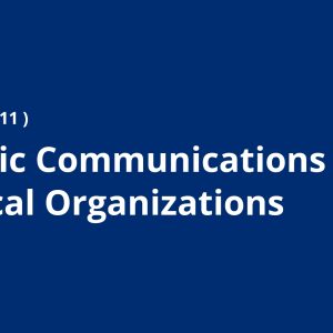Strategic Communications in Technical Organizations