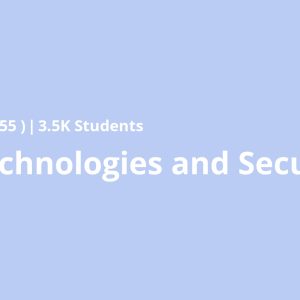 Web Technologies and Security