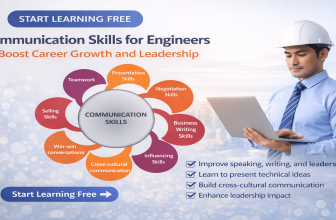 Start Learning Free Communication Skills for Engineers to boost career growth and leadership