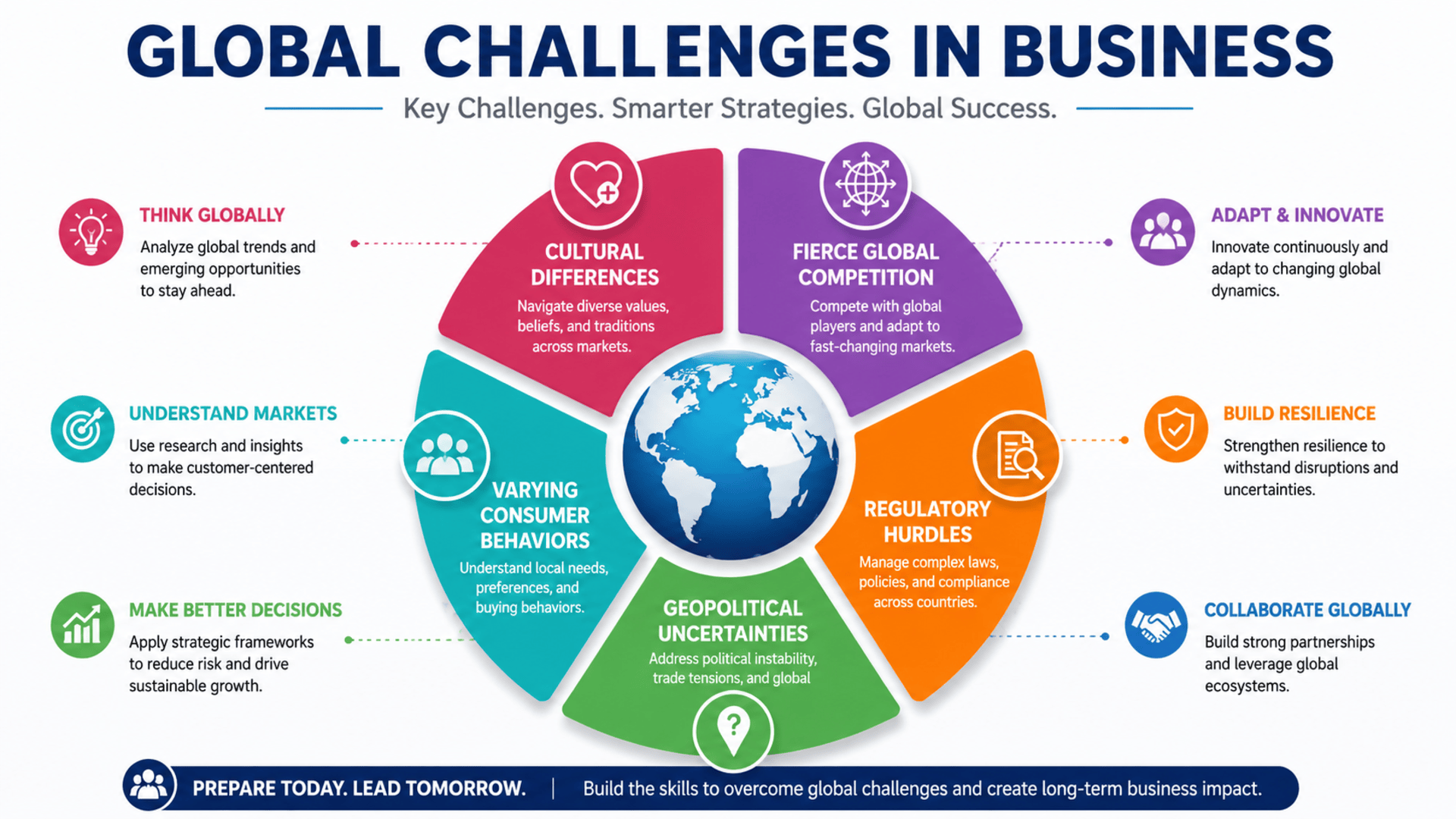 Start Learning Free Global Challenges in Business Course