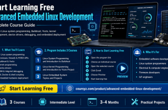 Start learning free Advanced Embedded Linux Development course guide