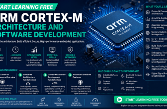 Start learning free Arm Cortex-M Architecture and Software Development course guide