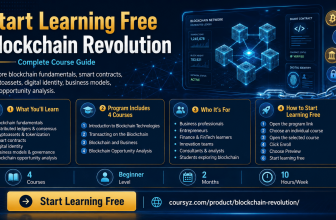 Start learning free Blockchain Revolution complete course guide