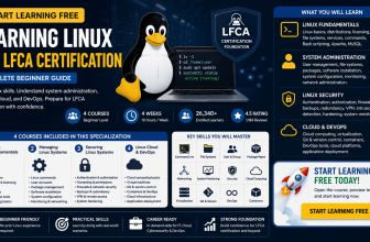 Start learning free Learning Linux for LFCA Certification complete beginner guide