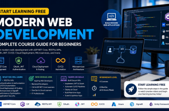 Start learning free Modern Web Development complete course guide for beginners