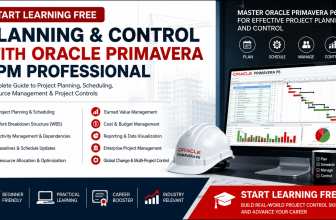 Start learning free Planning and Control with Oracle Primavera PPM Professional complete guide