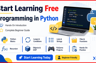 Start learning free Programming in Python hands-on introduction complete beginner guide