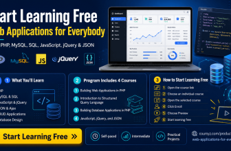 Start learning free Web Applications for Everybody course guide