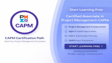 Start Learning Free: Certified Associate in Project Management (CAPM) – Build Job-Ready Skills and Launch Your PM Career