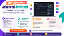 Start Learning Free: Advanced JavaScript Complete Course Guide