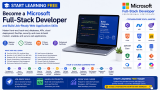 Start Learning Free: Become a Microsoft Full-Stack Developer and Build Job-Ready Web Application Skills