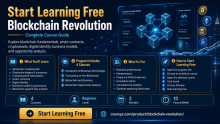 Start Learning Free: Blockchain Revolution Complete Course Guide