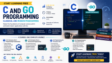 Start Learning Free: C and Go Programming — Classical and Modern Programming Complete Guide