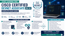 Start Learning Free: Cisco Certified DevNet Associate 200-901 Complete Exam Guide