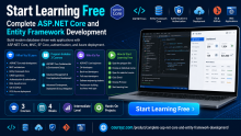 Start Learning Free: Complete ASP.NET Core and Entity Framework Development Guide