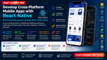 Start Learning Free: Develop Cross-Platform Mobile Apps with React Native