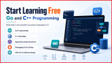 Start Learning Free: Go and C++ Programming Complete Course Guide