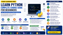 Start Learning Free: Learn Python Complete Course Guide for Beginners