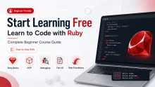 Start Learning Free: Learn to Code with Ruby Complete Beginner Course Guide