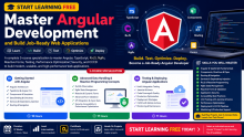 Start Learning Free: Master Angular Development and Build Job-Ready Web Applications