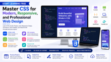 Start Learning Free: Master CSS for Modern, Responsive, and Professional Web Design