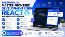 Start Learning Free: Master Frontend Development Using React and Build Modern Web Applications