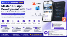 Start Learning Free: Master iOS App Development with Swift and Build Job-Ready Mobile Development Skills