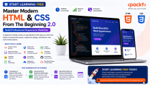 Start Learning Free: Master Modern HTML & CSS From the Beginning 2.0 and Build Professional Responsive Websites
