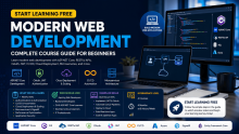 Start Learning Free: Modern Web Development Complete Course Guide for Beginners